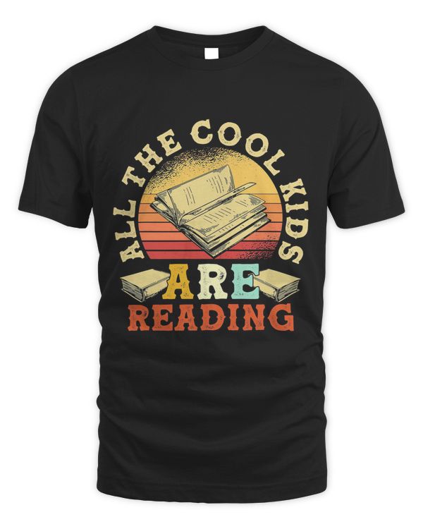 Gift for Readers Cool Kids Reading Shirt